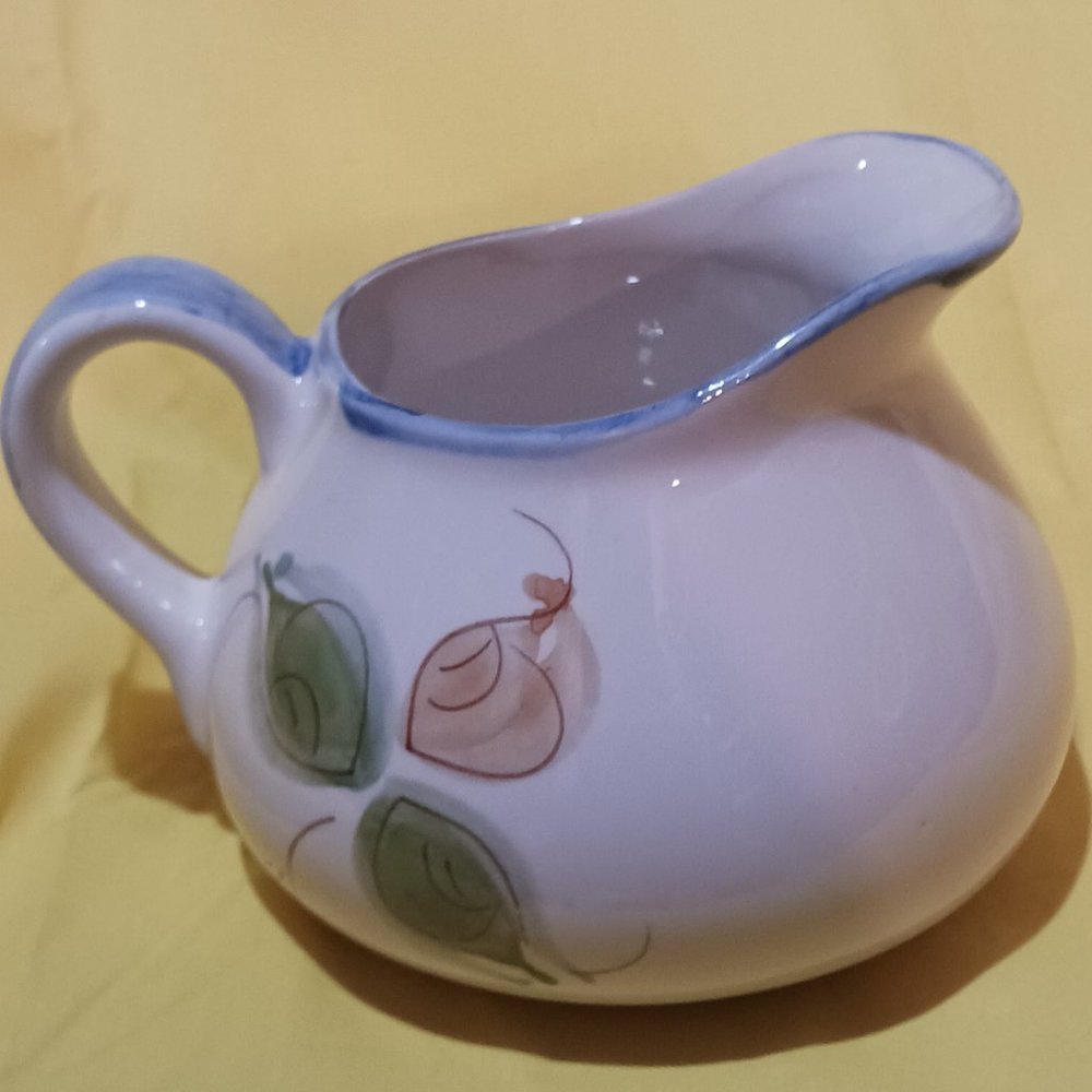 Hand painted pitcher - Picture 2 of 10